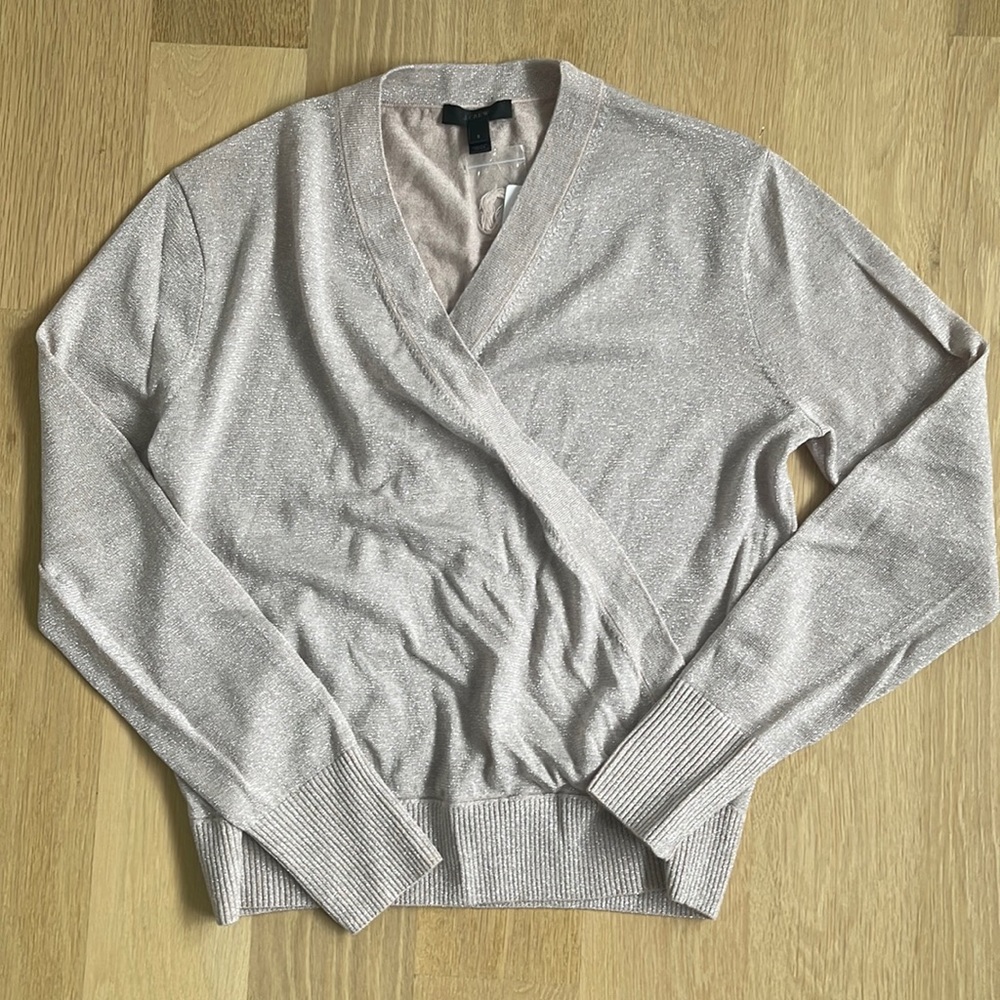 Brand new j crew sparkle sweater with tags
